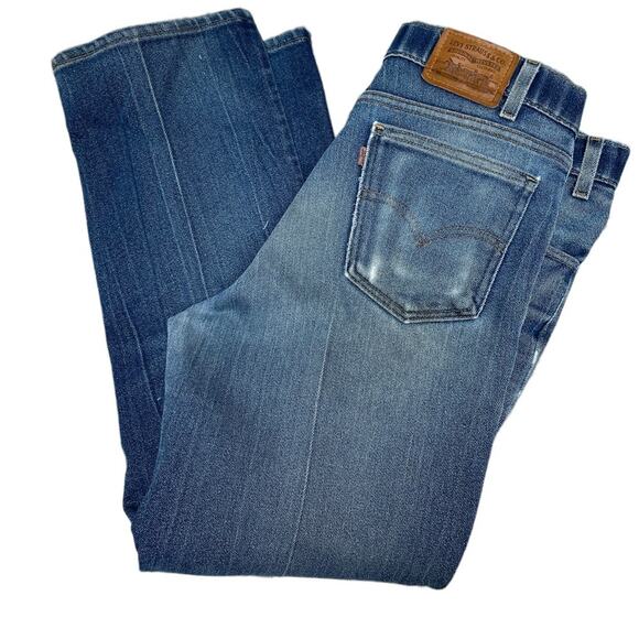 Vintage Levis Mens Jeans 36x29 Denim Casual Classic Straight Leg High Rise Blue - Picture 5 of 11